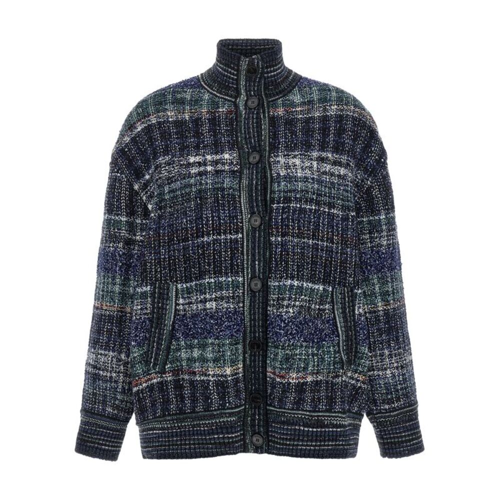 Missoni Blue Wool Women's Cardigan